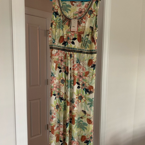 NWT Monsoon Tropicana Maxi Dress - Plus Size - Picture 5 of 5